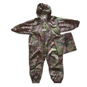 Tuffo 4T waterproof rain splash suit camo